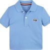 Lapset Tommy Hilfiger Pikeepaidat | Tommy Script Polo -Pikeepaita Sininen