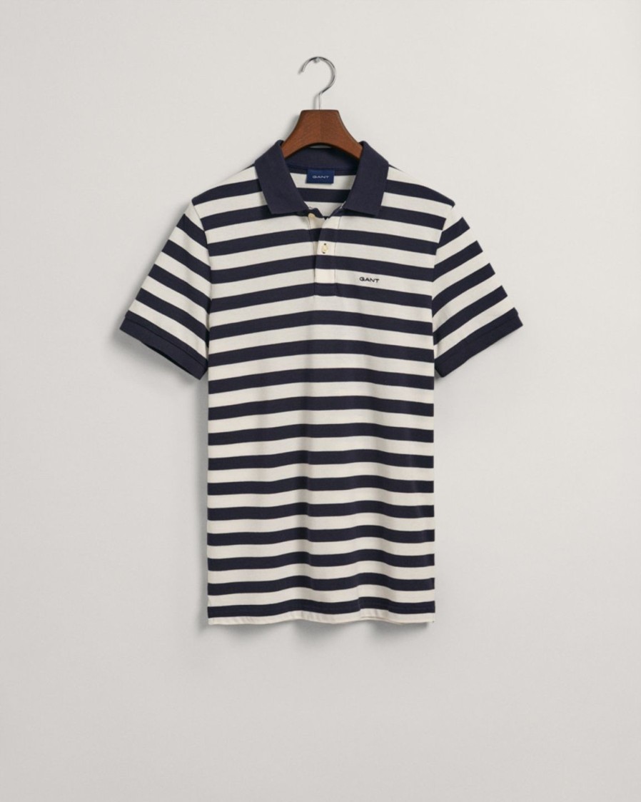 Miehet Gant Pikeepaidat | Stripe-Pikeepaita