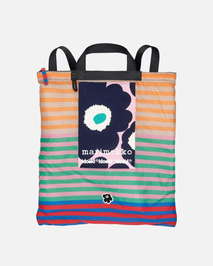 Laukut Marimekko | Funny B-Pack Tasaraita -Reppu Multicolor