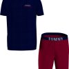 Miehet Tommy Hilfiger Yoasut | Short Jersey -Pyjamasetti Multicolor