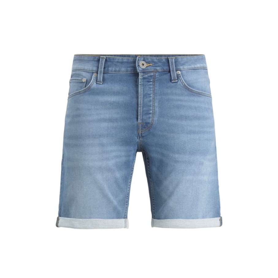 Miehet Jack & Jones Shortsit | Rick Icon Shorts Ge 306 -Shortsit Tummansininen