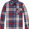 Lapset Tommy Hilfiger Kauluspaidat | Tartan Check -Kauluspaita Multicolor