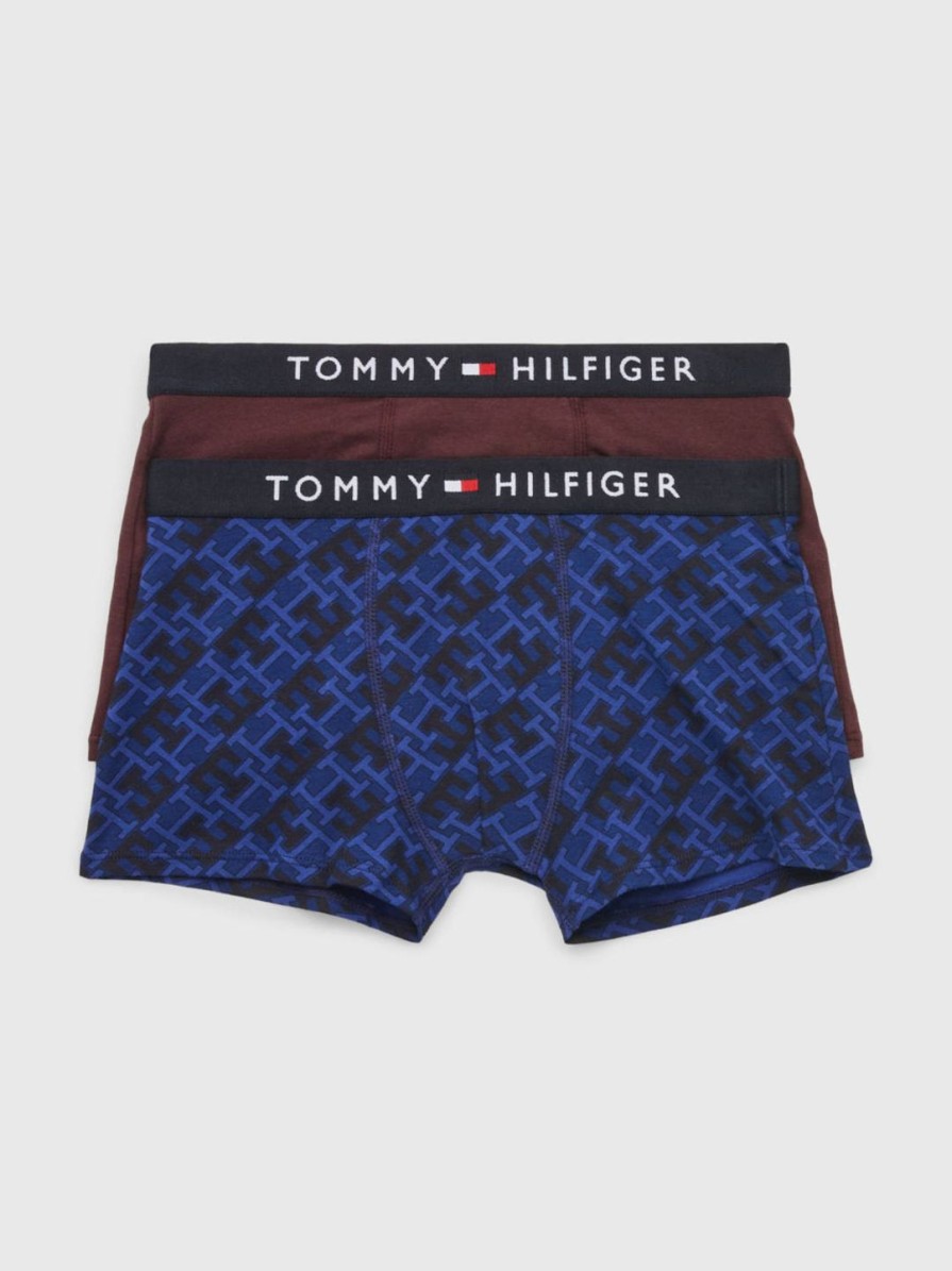 Lapset Tommy Hilfiger Alusasut | Th Monogram -Bokserit 2Kpl