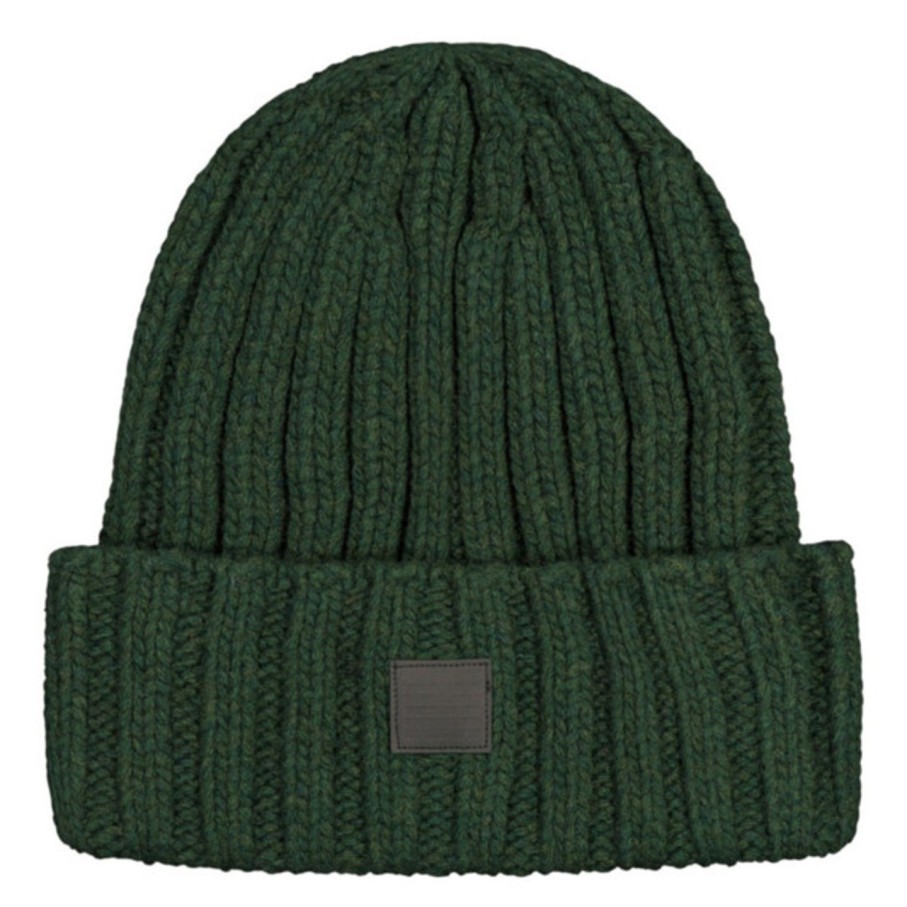 Miehet Billebeino Pipot | Chunky Knit Beanie - Pipo Tummanvihrea