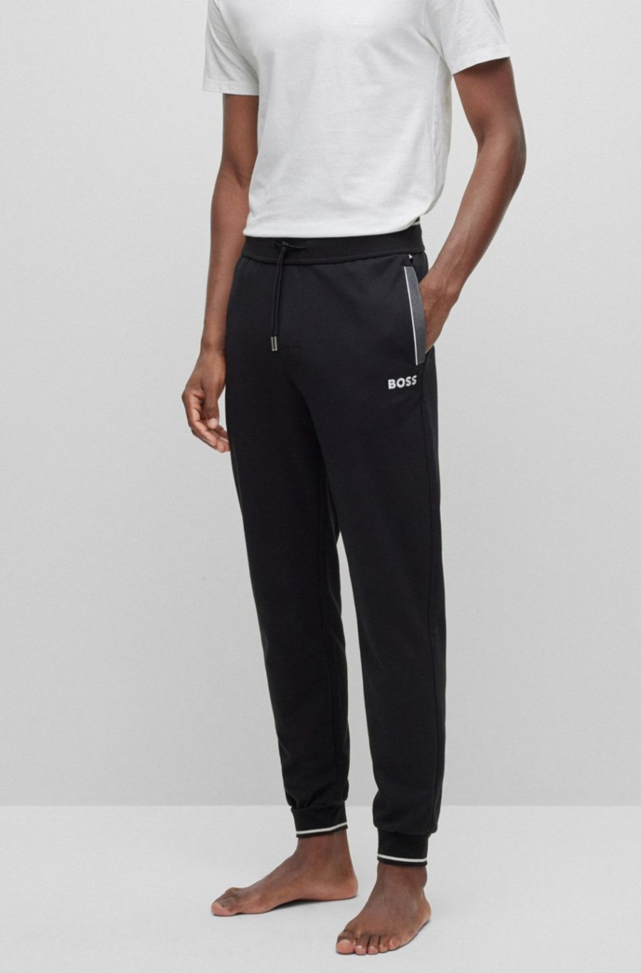 Miehet Boss Collegehousut | Tracksuit Pants -Collegehousut