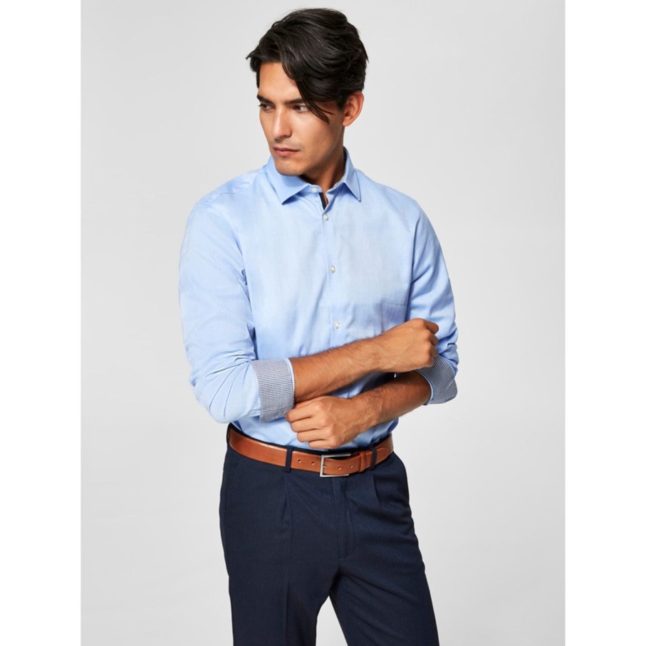 Miehet Selected Homme Kauluspaidat | Slimnew-Mark Shirt