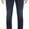 Miehet Tommy Hilfiger Farkut | Bleecker Slim Faded Jeans Tummansininen