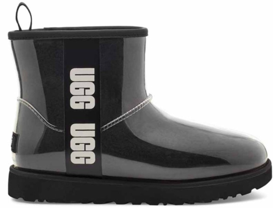 Naiset Ugg Nilkkurit Ja Saappaat | Classic Clear Mini -Sadesaappaat Musta