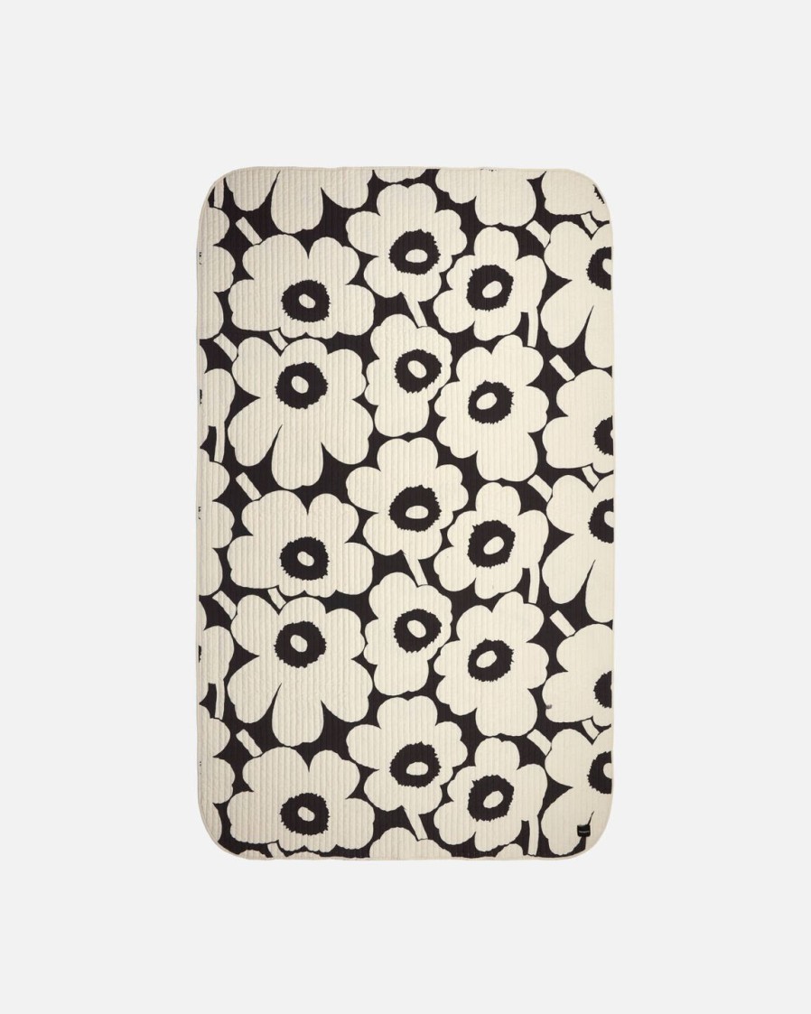 Koti Marimekko | Unikko-Paivapeite 160X260Cm Black&White