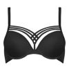 Naiset Marlies Dekkers Rintaliivit | Dame De Paris Push Up -Rintaliivit Musta