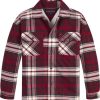 Lapset Tommy Hilfiger | Shearling Lined Tartan -Paitatakki Multicolor