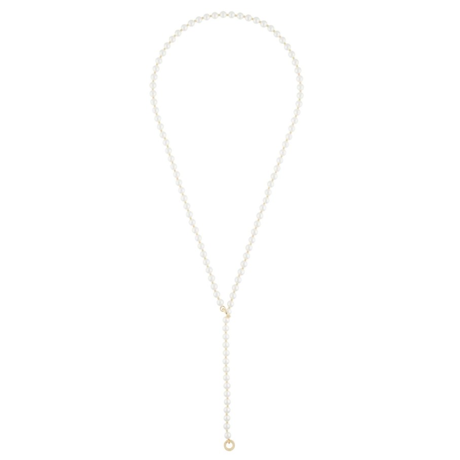 Naiset Snö of Sweden Kaulakorut | Five Pearl Neck 70 -Kaulakoru Valkoinen