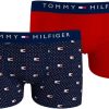 Lapset Tommy Hilfiger Alusasut | 2P Trunk Print -Bokserisetti Multicolor