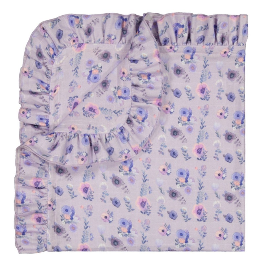 Lapset Metsola | Flower Dreams Ruffle -Peitto Vaaleanvioletti