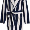 Miehet Tommy Hilfiger Kylpytakit | Stripes-Kylpytakki Vaaleansininen