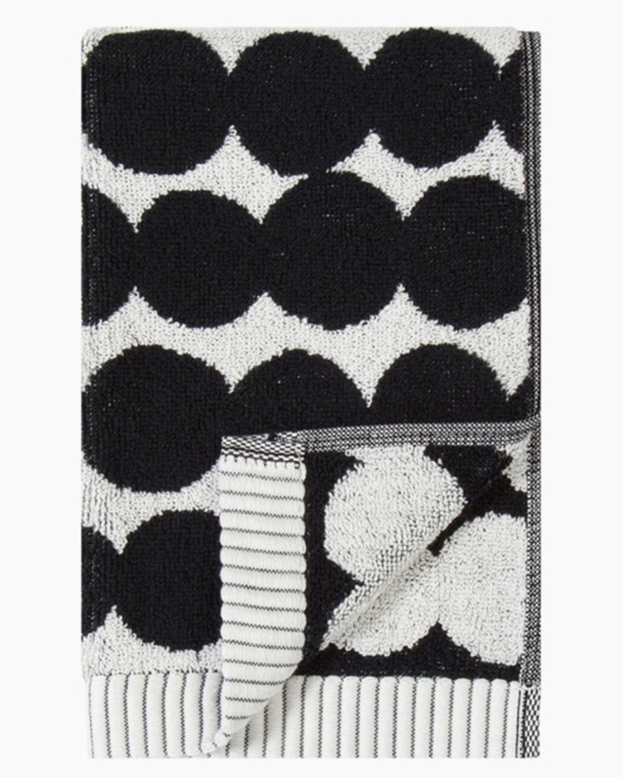 Koti Marimekko | Rasymatto-Vieraspyyhe 30X50Cm Black&White