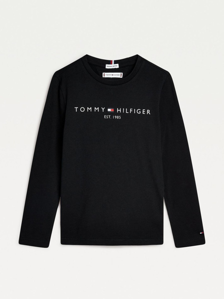 Lapset Tommy Hilfiger T&Paidat | Essential Logo -Trikoopaita