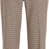 Naiset Tommy Hilfiger Housut | Slim Straight Check -Housut Multicolor