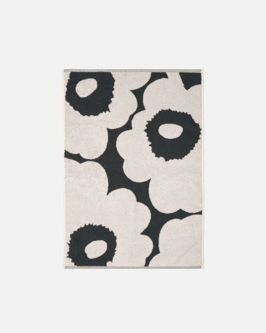 Koti Marimekko | Unikko-Kasipyyhe 50X70Cm Black&White