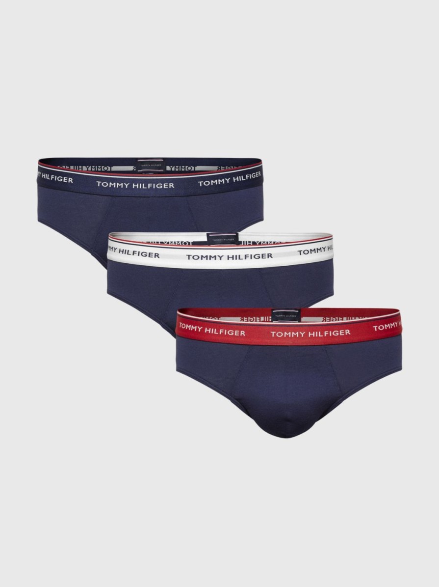 Miehet Tommy Hilfiger Alusasut | 3Kpl Brief -Alushousut Multicolor