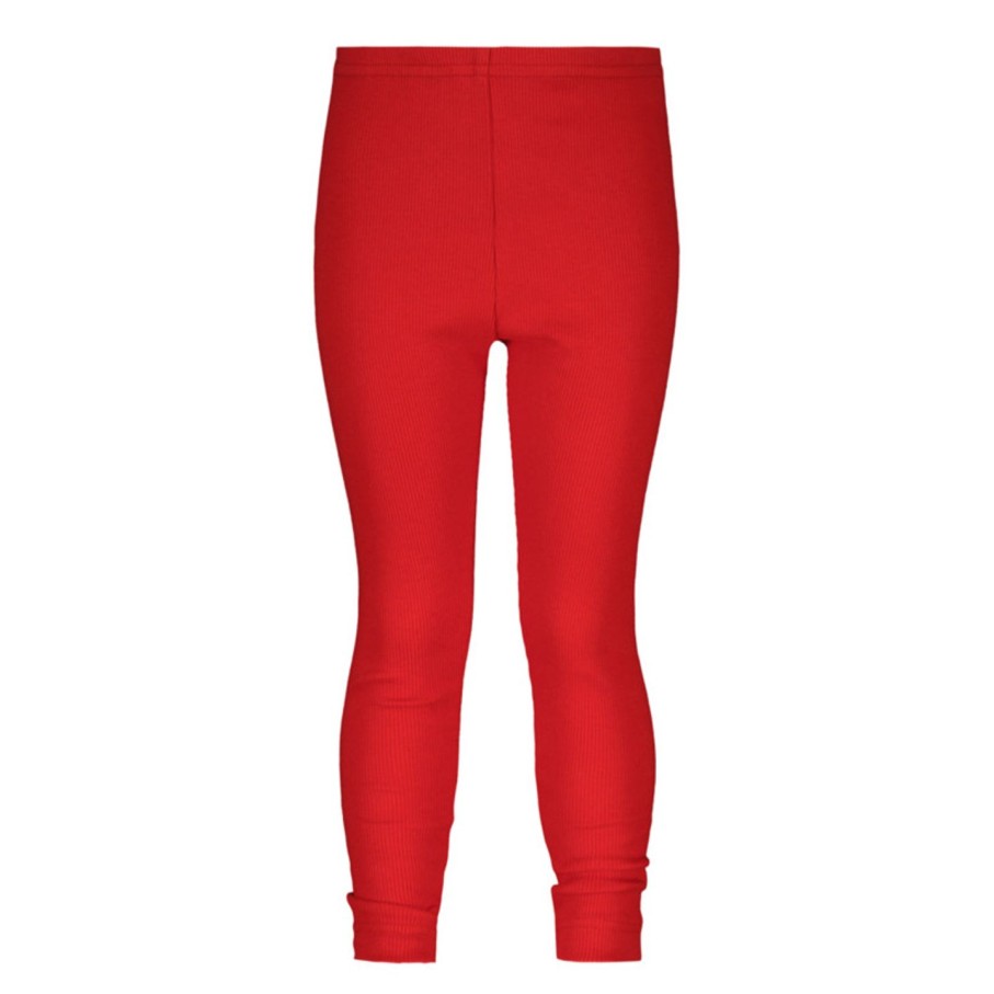 Lapset Metsola Leggingsit | Rib-Leggingsit Punainen