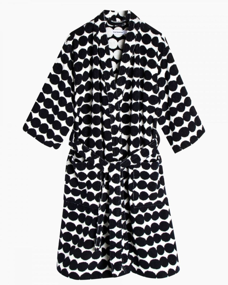 Koti Marimekko | Rasymatto-Kylpytakki Black&White