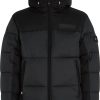 Miehet Tommy Hilfiger Kevattakit | New York Hooded -Takki Musta