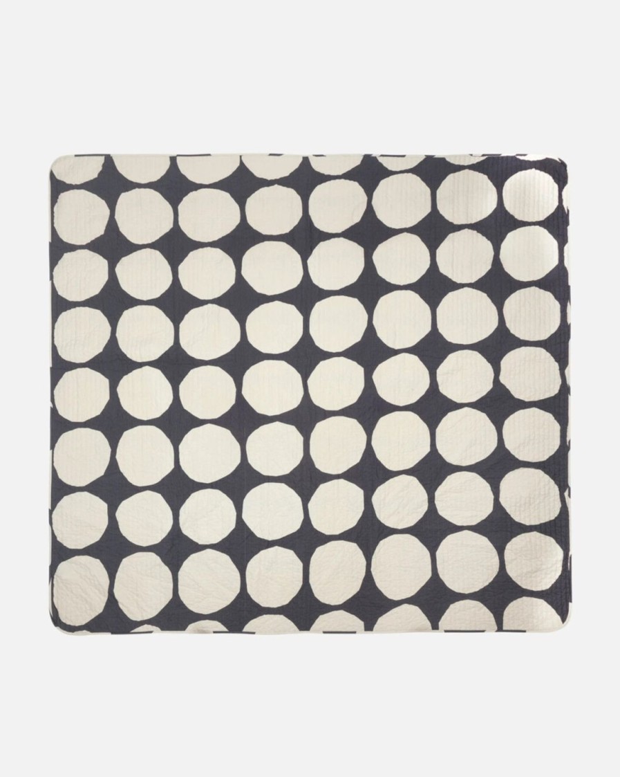 Koti Marimekko | Kivet-Paivapeite 260X260Cm Black&White