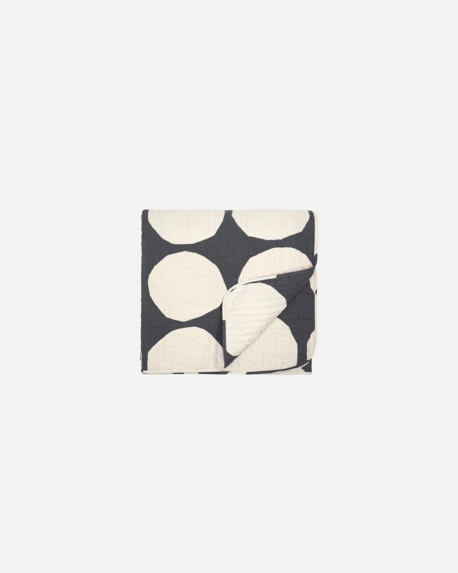 Koti Marimekko | Kivet-Paivapeite 260X260Cm Black&White