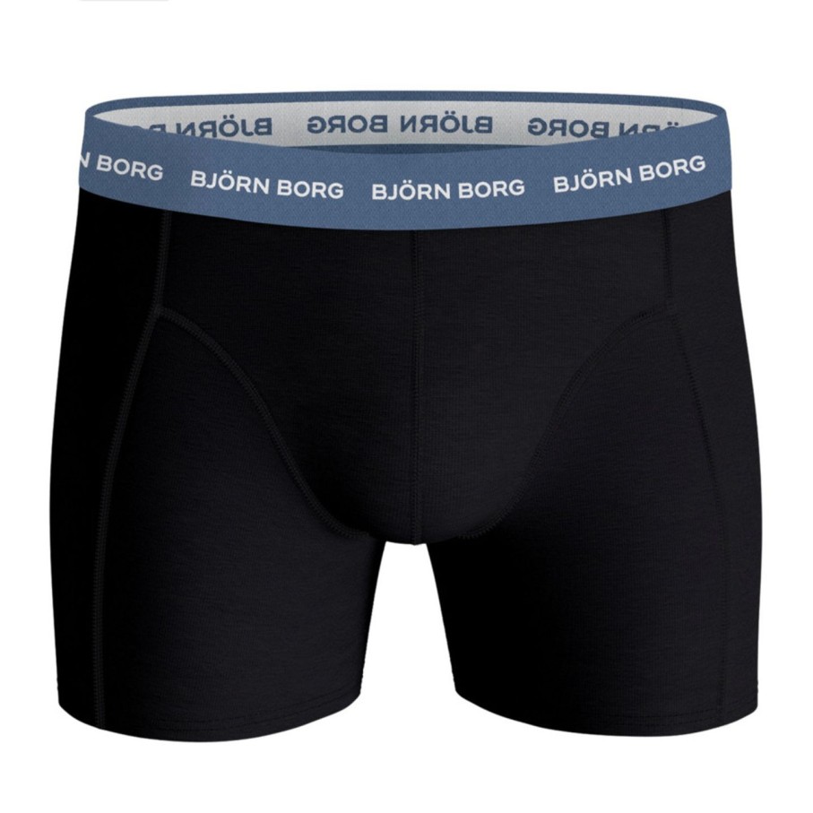 Miehet Björn Borg Alusasut | Cotton Stretch 3Kpl -Bokserit Sininen