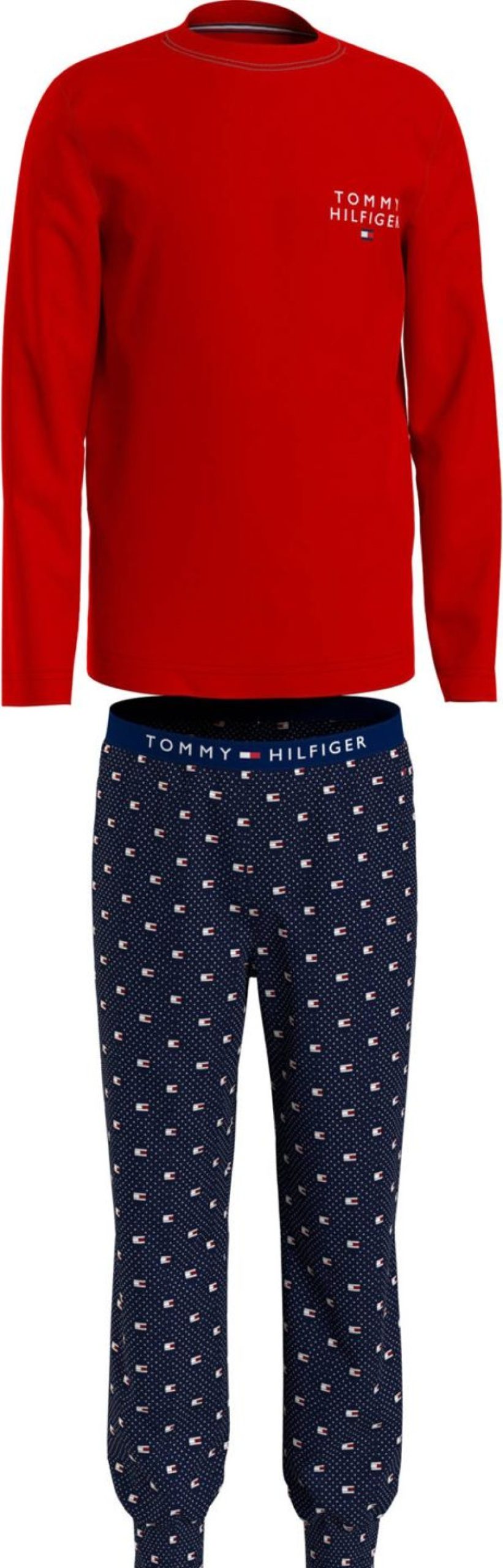 Lapset Tommy Hilfiger Yo& Ja Oloasut | Original Logo -Pyjama Multicolor