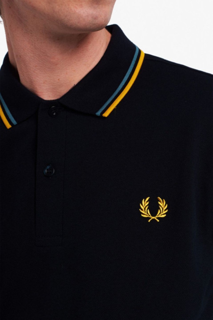 Miehet Fred Perry Pikeepaidat | Twin Tipped -Pikeepaita