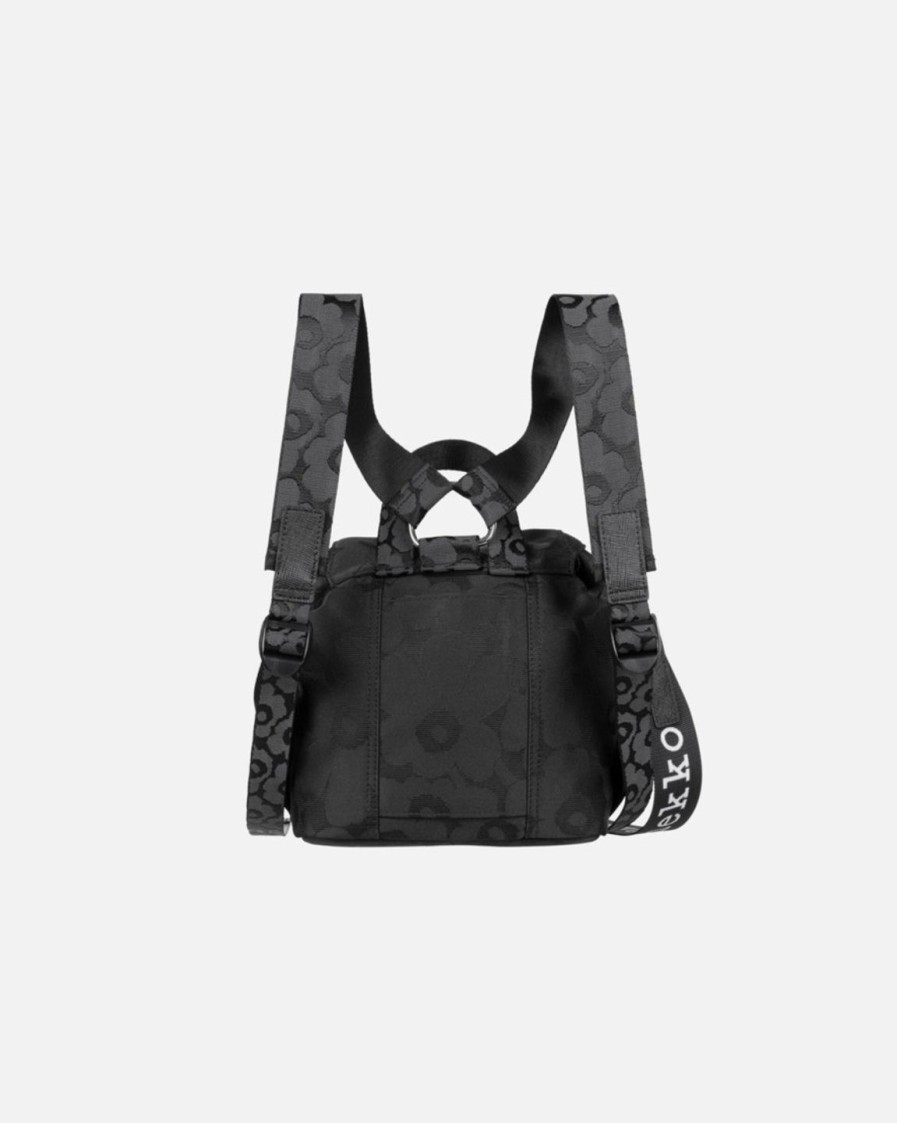 Laukut Marimekko | Everything Backpack S Unikko -Reppu Musta