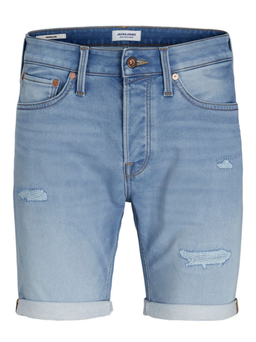 Miehet Jack & Jones Shortsit | Rick Icon -Shortsit Tummansininen