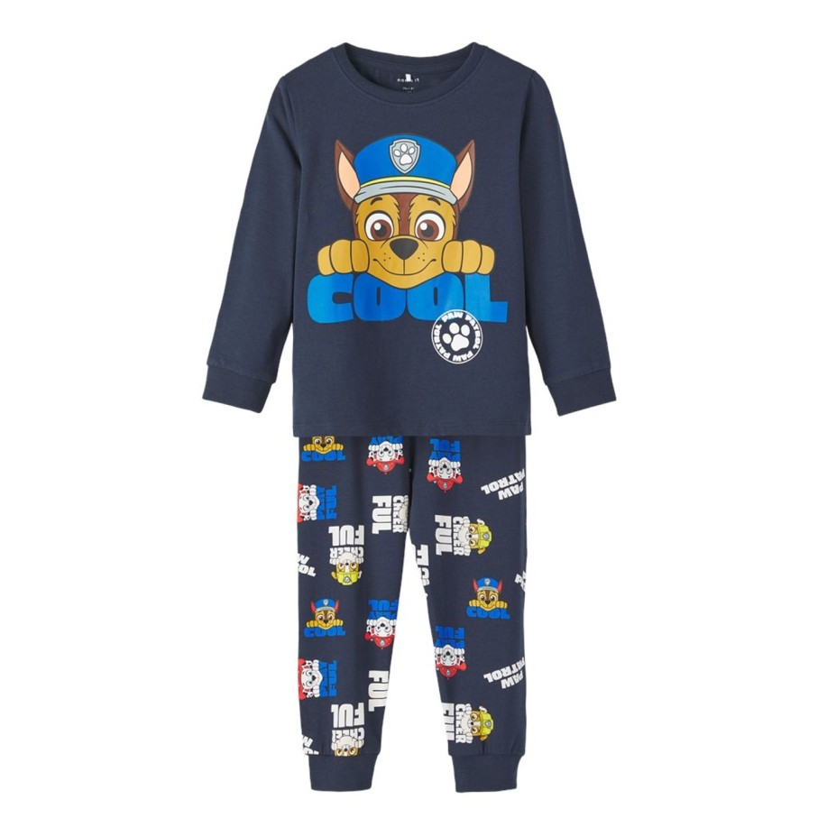 Lapset Name It Yo& Ja Oloasut | Nmmjabur Pawpatrol -Pyjama Tummansininen