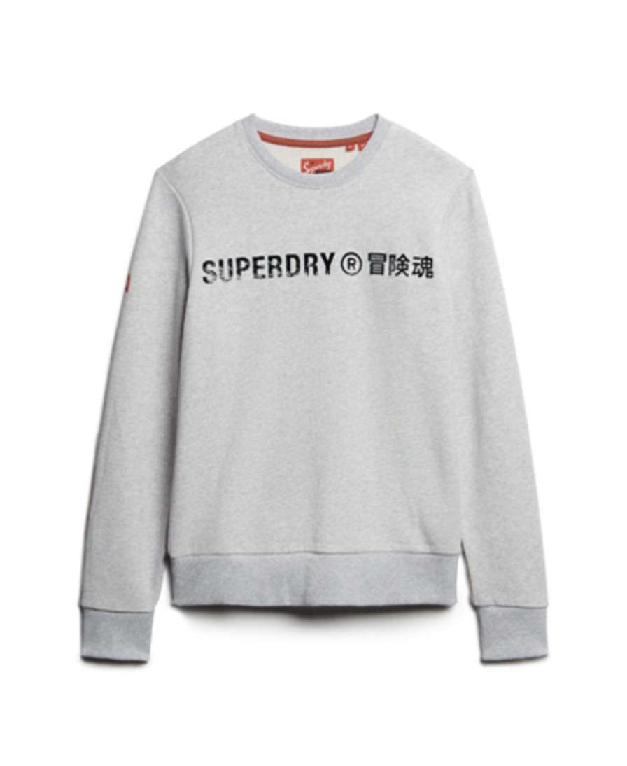 Miehet Superdry Collegepaidat Ja Hupparit | Workwear Logo Vintage Crew -Collegepusero