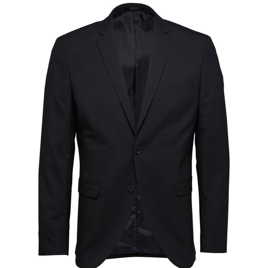 Miehet Selected Homme Yhdistetakit Ja Bleiserit | Slim-Mylologan Blazer Musta