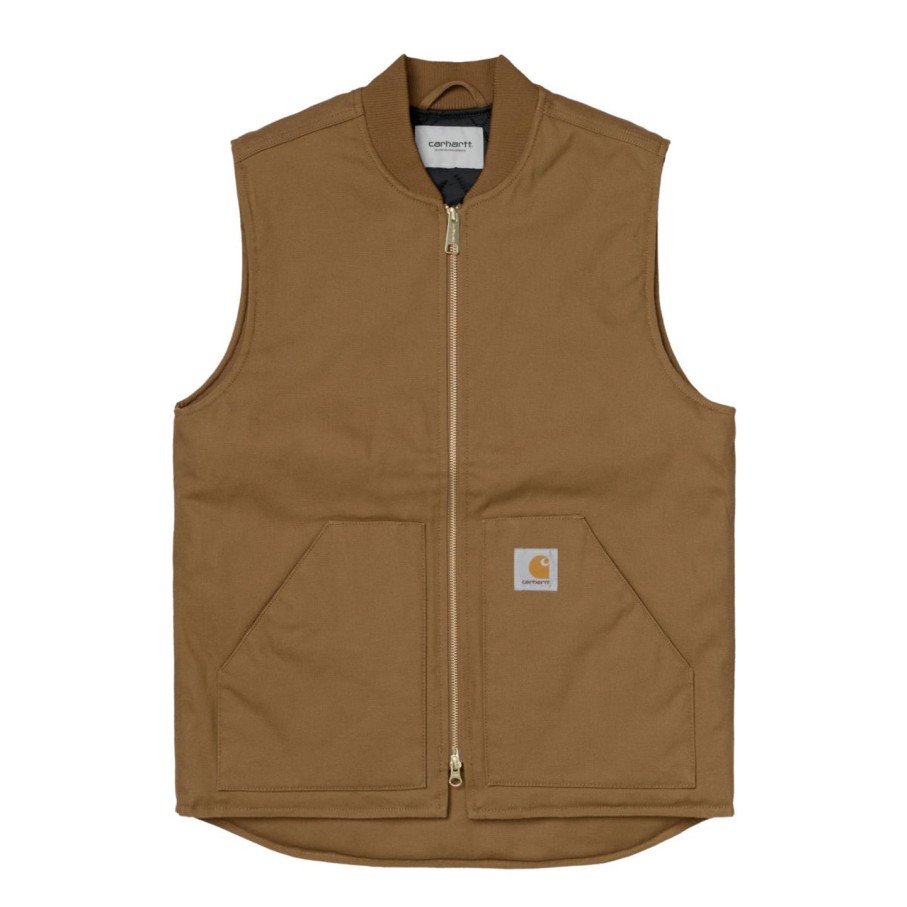 Miehet Carhartt WIP Kevattakit | Vest Ruskea